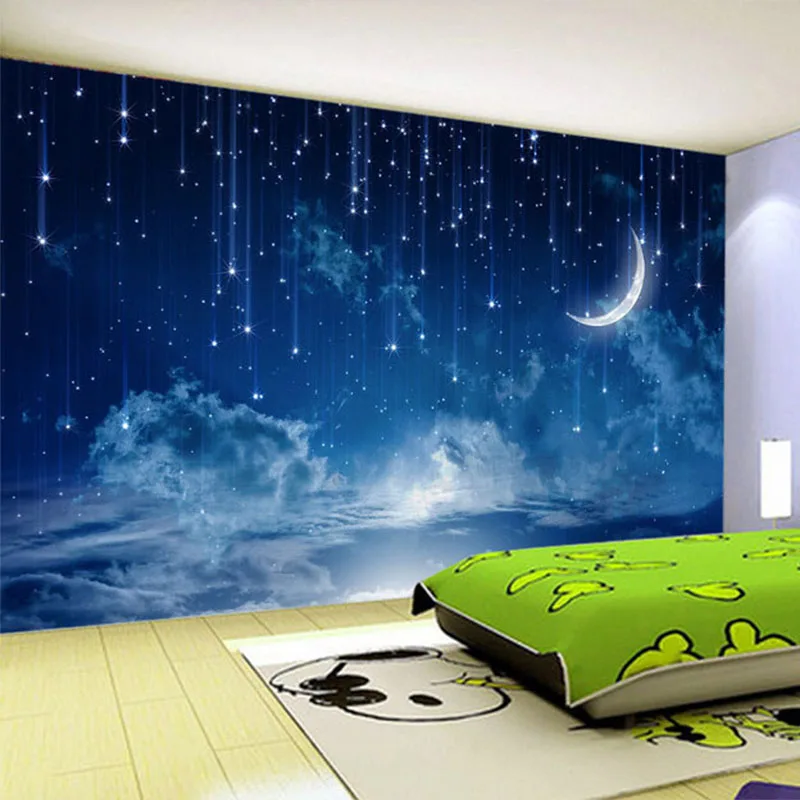 Mural Wallpaper Custom Blue Ni - огляд і ціна Custom Night Sky