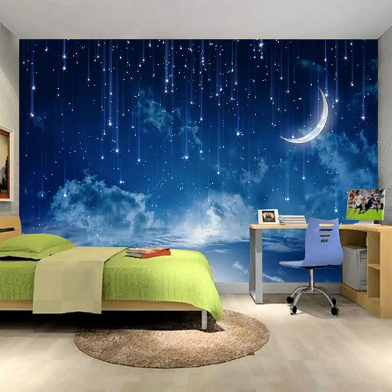 Mural Wallpaper Custom Blue Ni - огляд і ціна Custom Night Sky