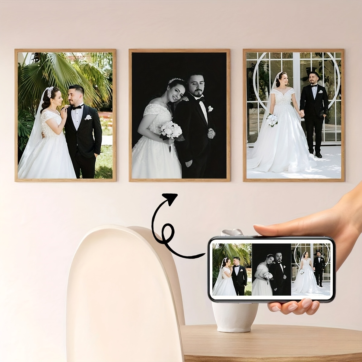 3pcs/set Custom Square Canvas  - огляд і ціна Pet Portrait Custom