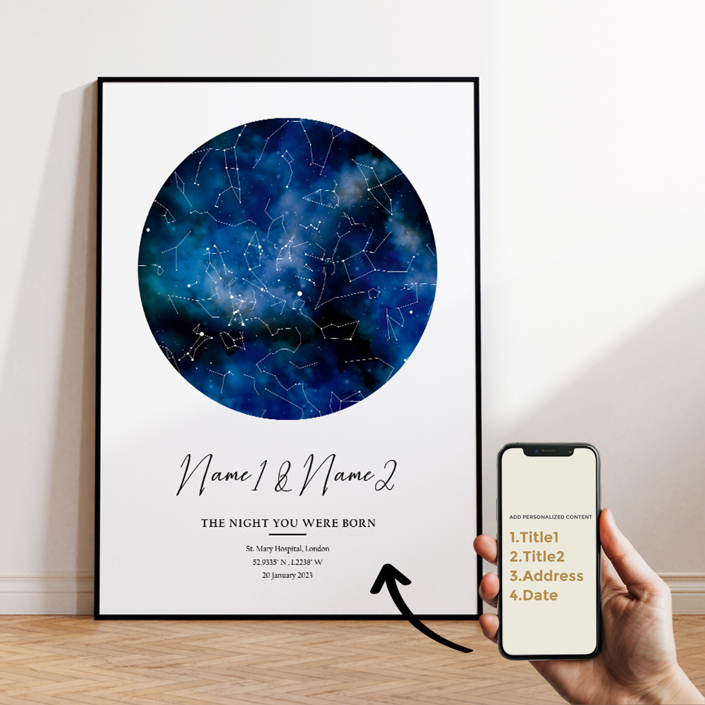 Modern Custom Personalized Nig - огляд і ціна Custom Map Poster
