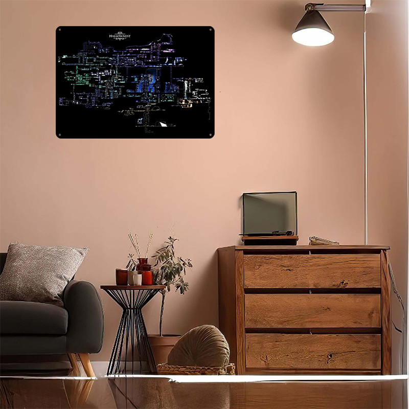Hollow Knight Hallownest Map L - огляд і ціна Custom Map Poster