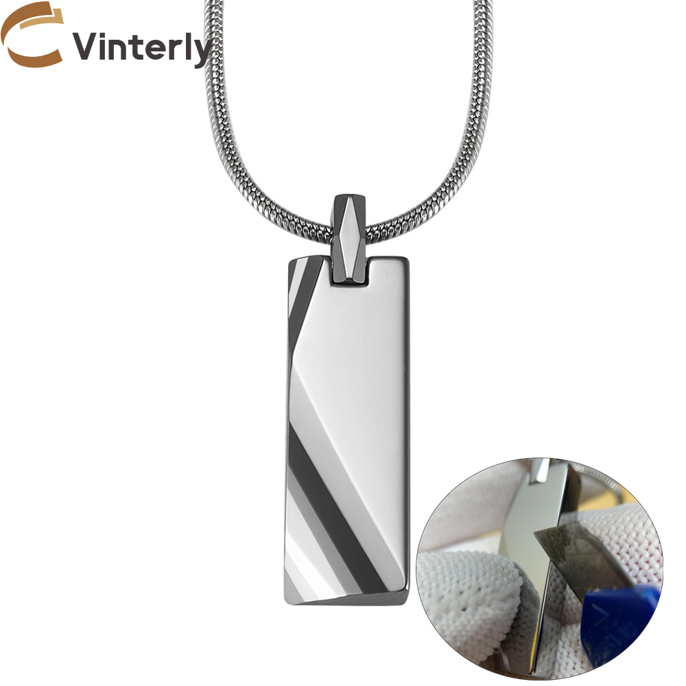 Tungsten Carbide Pendants Men  - огляд і ціна Name Necklace Custom