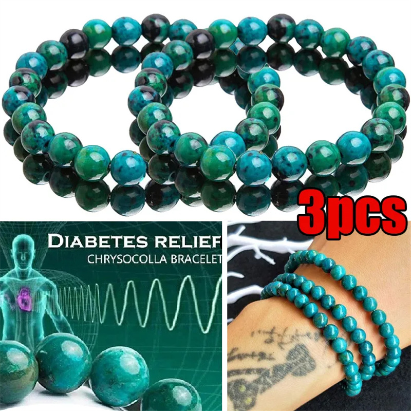 Chrysocolla Malachite Bracelet - огляд і ціна Coordinates Bracelet