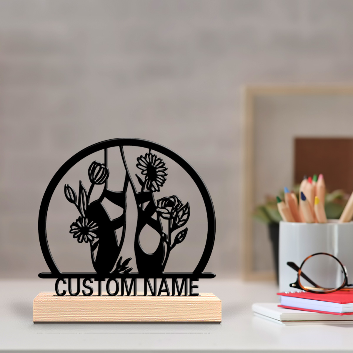1pc beautiful personalized bal - огляд і ціна Engraved Wood Frame