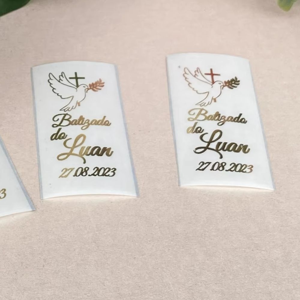 10 Personalized My Baptism Tap - огляд і ціна Personalised Candle Label