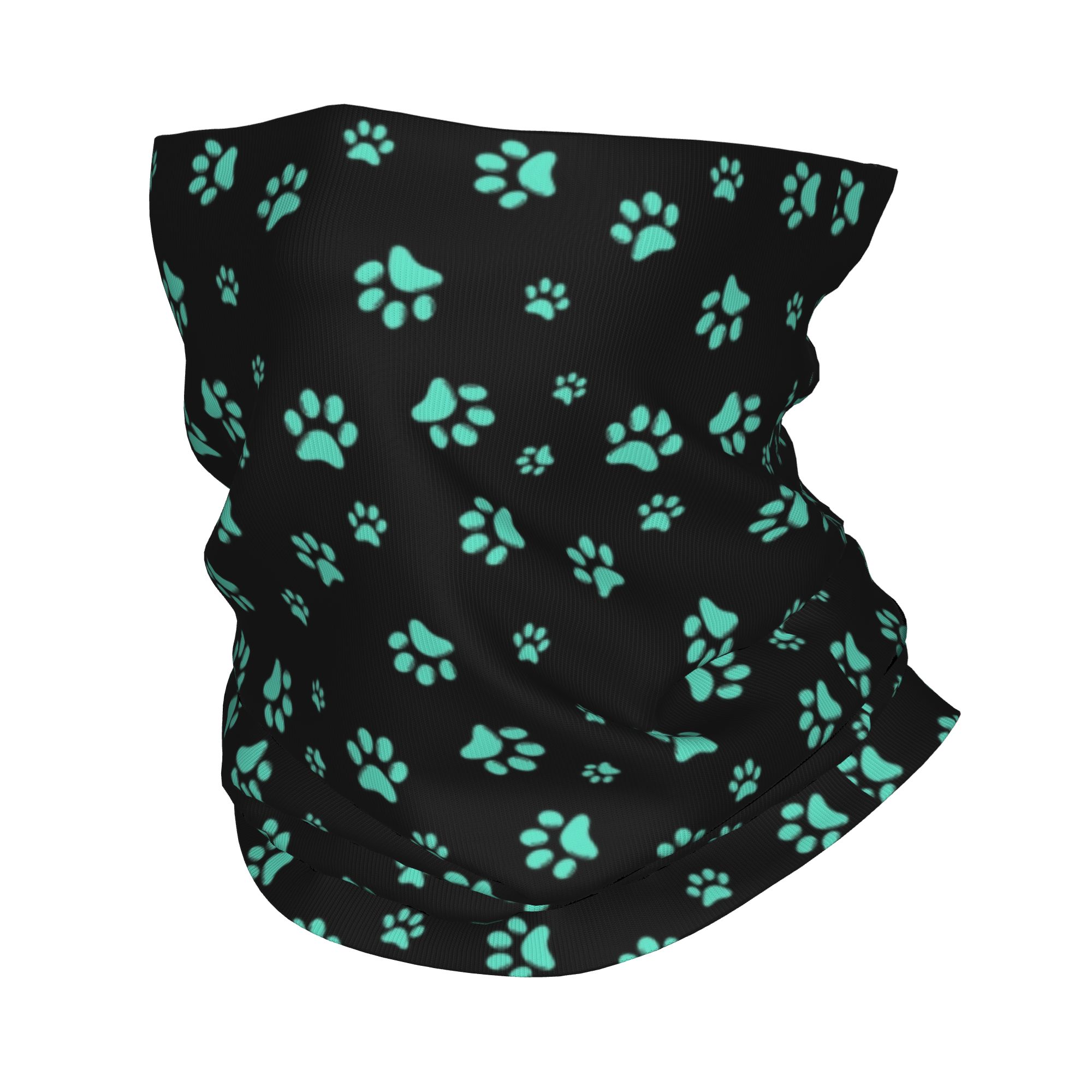 Custom Aqua Dog Paw Print Patt - огляд і ціна Pet Portrait Custom