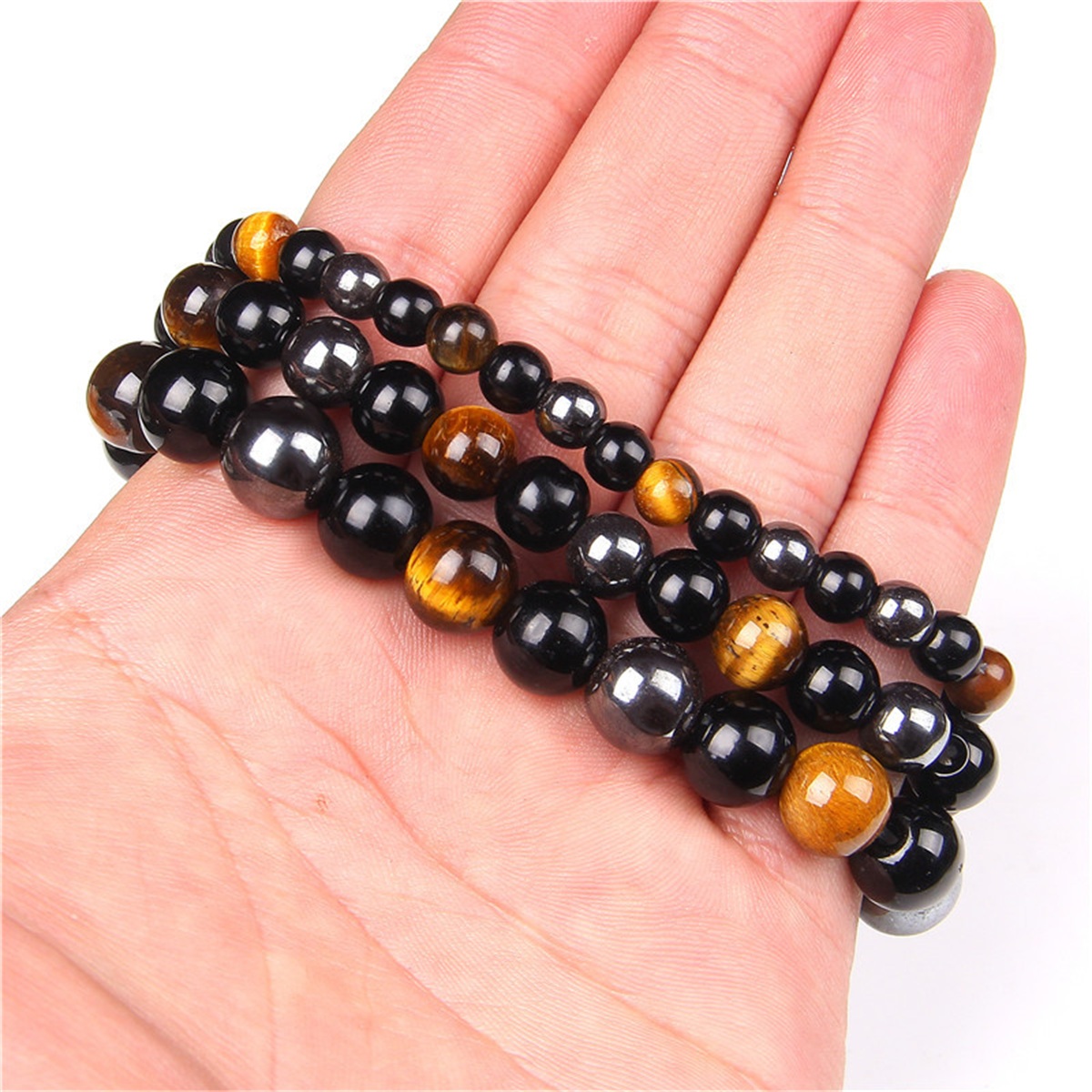 Man Bracelets Magnetic Hematit - огляд і ціна Coordinates Bracelet