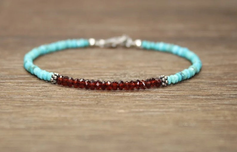 Garnet & Sleeping Beauty Turqu - огляд і ціна Coordinates Bracelet