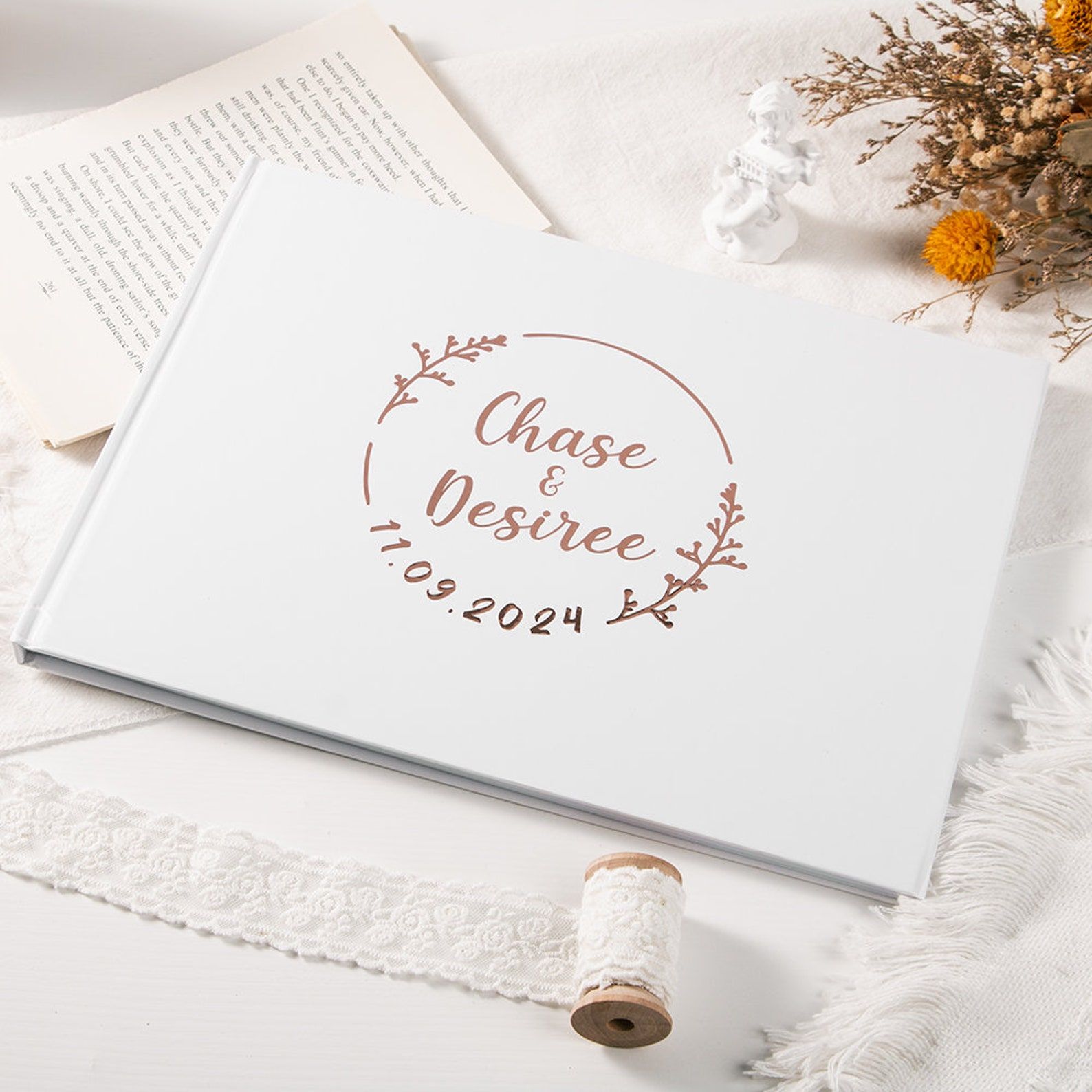 Custom Wedding Guestbook Perso - огляд і ціна Custom Photo Book